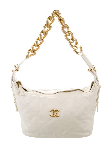 white chanel hobo bag|chanel hobos official website.